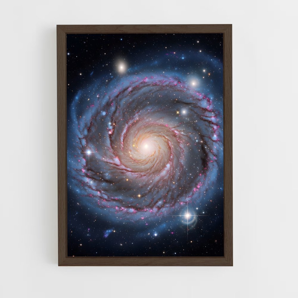 Poster Magnifique galaxie spirale (vue 5)